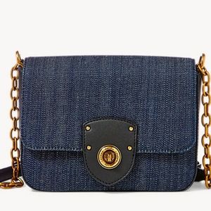 Ralph Lauren denim crossbody bag